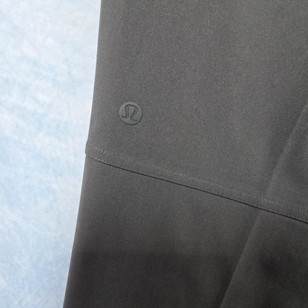 Lululemon ABC Pant Slim Warpstreme Dark Grey Mens 34 x 32 Five Pocket Trousers